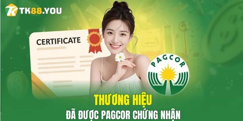 Thương hiệu đã được PAGCOR chứng nhận